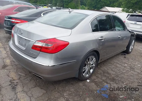 2013 Hyundai Genesis 3.8 из США, поврежденный, VIN KMHGC4DD9DU227224